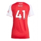 Arsenal Declan Rice #41 Replike Domaci Dres za Ženska 2025-26 Kratak Rukav